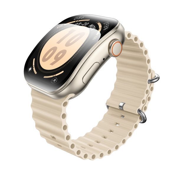 Смарт-часы W&O X10 Pro 3 46mm. 240 mAh, IP67 Gold