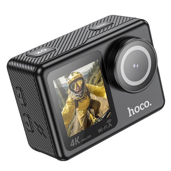 Экшн камера HOCO DV101 dual color screen sports camera Black