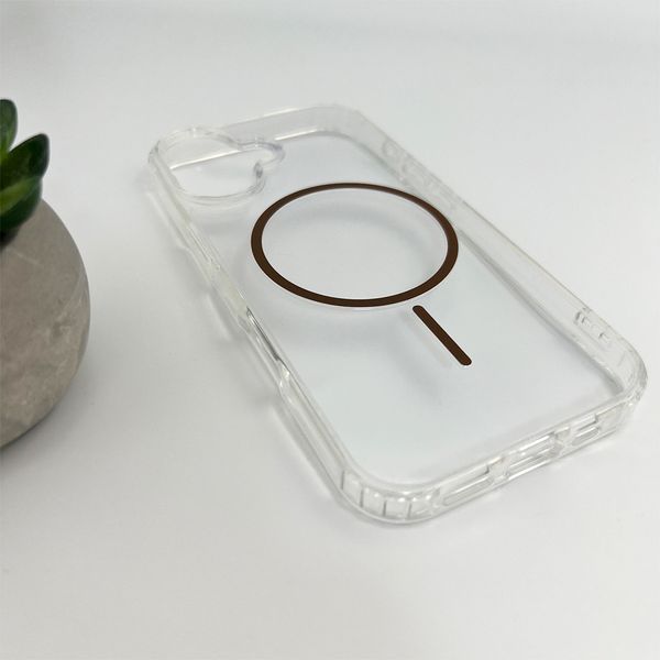 Чехол Cosmic Acrylic Thin Magnetic для Apple iPhone 17 Gold