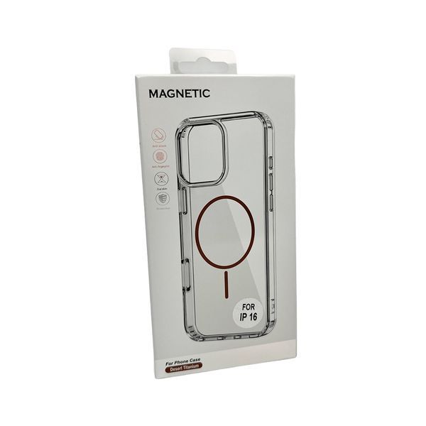Чехол Cosmic Acrylic Thin Magnetic для Apple iPhone 17 Gold