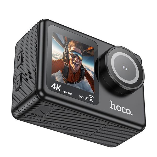 Экшн камера HOCO DV101 dual color screen sports camera Black
