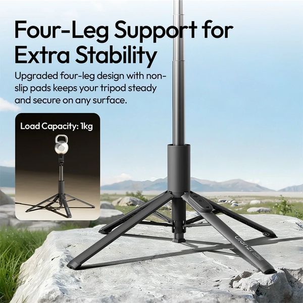 Селфі-монопод Ulanzi Ulanzi MT86 Automatic Phone Tripod(Phone Clamp,Black)