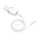 Сетевое зарядное устройство с кабелем HOCO C12Q Smart QC3.0 charger set(Type-C) 18W White