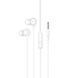 Наушники проводные HOCO M117 Victory universal earphones with microphone (3.5mm) White