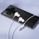 Наушники проводные HOCO M117 Victory universal earphones with microphone (3.5mm) White