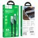 Кабель HOCO U119 USB для Type-C 5A, 1.2m, nylon, алюминиевые подключения, Black