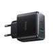 Сетевое зарядное устройство для HOCO C158A Upgrade PD45W(1C1A) charger(EU) Black