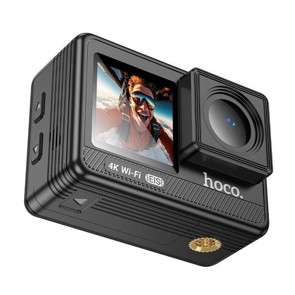 Экшн-камера HOCO DV102 4K anti-shake sports camera Black