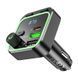 ОЗУ с FM-модулятором BOROFONE BC53 Highway PD20W+QC3.0 car BT FM transmitter 18W Black