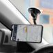 Автотримач для телефона BOROFONE BH18 Journey series in-car phone holder, carbon fiber pattern durable