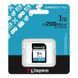 Карта памяти SDXC (UHS-1 U3) Kingston Canvas Go! Plus 1Tb class 10 A2 V30 (R200MB/s, W160MB/s)