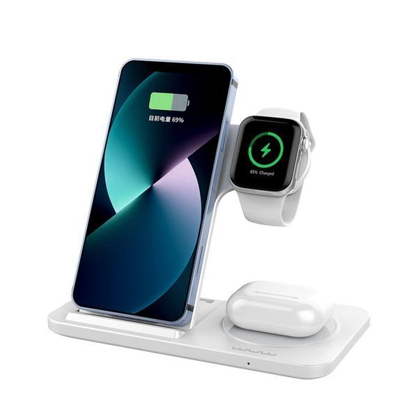 Беспроводное зарядное устройство для WUW-C250 3 in 1 desktop foldable wireless charger