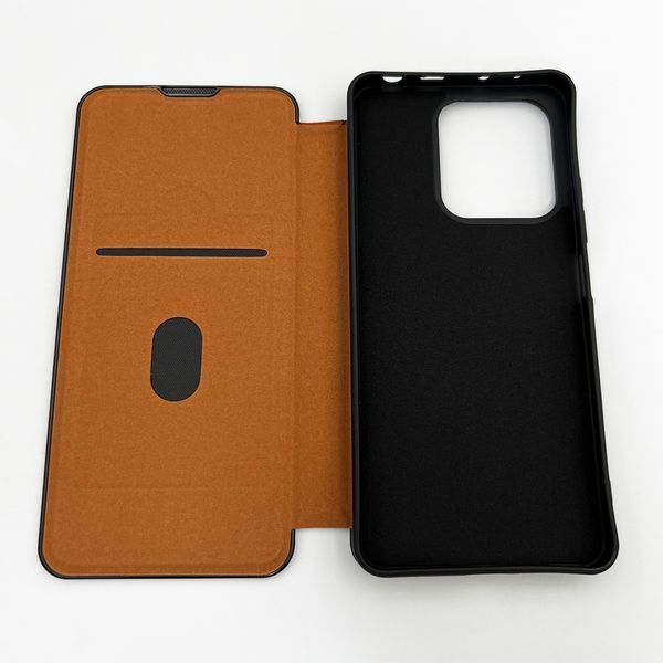 Чехол для смартфона Leather Premium для Xiaomi Redmi Note 13 Pro 4G Brown