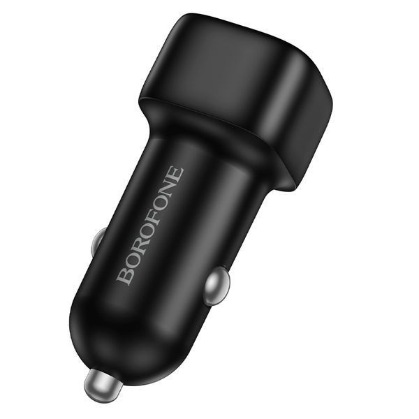 Автомобильное зарядное устройство BOROFONE BZ34A Cloud single port PD20W car charger Black