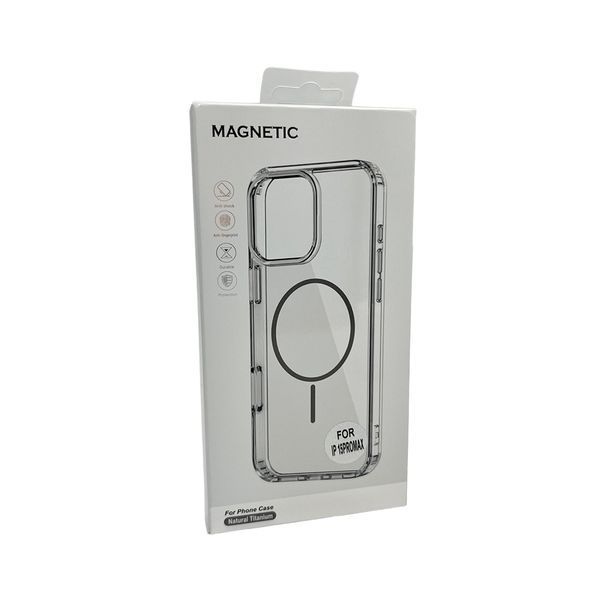 Чехол Cosmic Acrylic Thin Magnetic для Apple iPhone 15 Grey