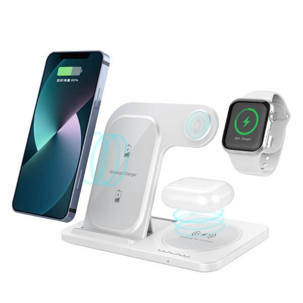 Беспроводное зарядное устройство для WUW-C250 3 in 1 desktop foldable wireless charger
