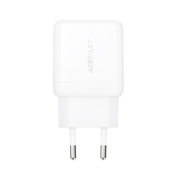 Мережевий зарядний пристрій ACEFAST A130 PD20W single USB-C charger White
