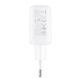 Мережевий зарядний пристрій ACEFAST A130 PD20W single USB-C charger White