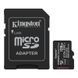 Карта памяти microSDXC (UHS-1) Kingston Canvas Select Plus Gen3 128Gb 10 А1 (R-150MB/s) (adapter SD)