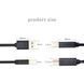 Кабель UGREEN US210 USB 3.0 AM to BM Print Cable 2m (Black)(UGR-10372)