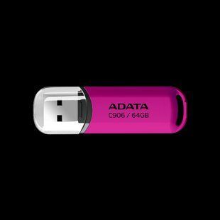 Флеш-накопитель ADATA USB 2.0 C906 64Gb Purple Pink