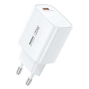 Мережевий зарядний пристрій REMAX GaN Fast charging 1C Charger U187-C20W EU