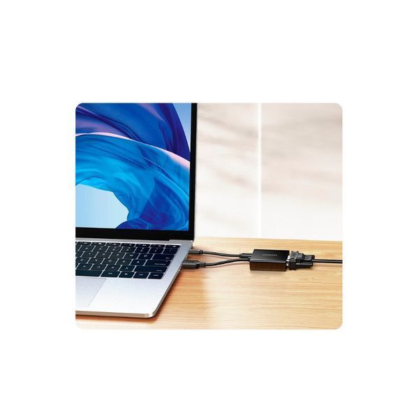 Переходник UGREEN CM611 HDMI to VGA Adapter(UGR-90813)