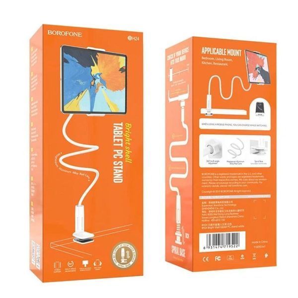 Держатель для телефона BOROFONE BH24 Bright shell holder, для 4-10.6 inch mobile phones and tablet PC