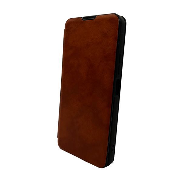 Чехол для смартфона Leather Premium for Xiaomi Redmi 13C/Poco C65 Brown