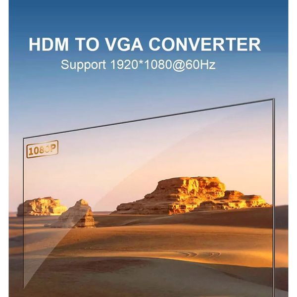 Переходник UGREEN CM611 HDMI to VGA Adapter(UGR-90813)