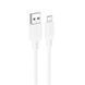 Кабель BOROFONE BX115 Lotto silicone charging data cable Micro White