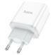 Сетевое зарядное устройство HOCO C105A Stage dual port PD20W+QC3.0 charger White