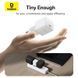 Сетевое зарядное устройство с кабелем Baseus Palm Fast Charger 1C 30W EU Moon White