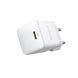 Сетевое зарядное устройство с кабелем Baseus Palm Fast Charger 1C 30W EU Moon White