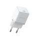 Сетевое зарядное устройство с кабелем Baseus Palm Fast Charger 1C 30W EU Moon White