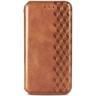 Чехол-книга для смартфона Rubic Leather для Samsung Galaxy M15/F15 5G Brown