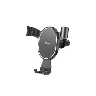 Автодержатель для телефона HOCO CA56 Plus Armor metal gravity car holder Black