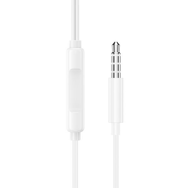 Навушники дротові BOROFONE BM100 Pro (3.5mm) White