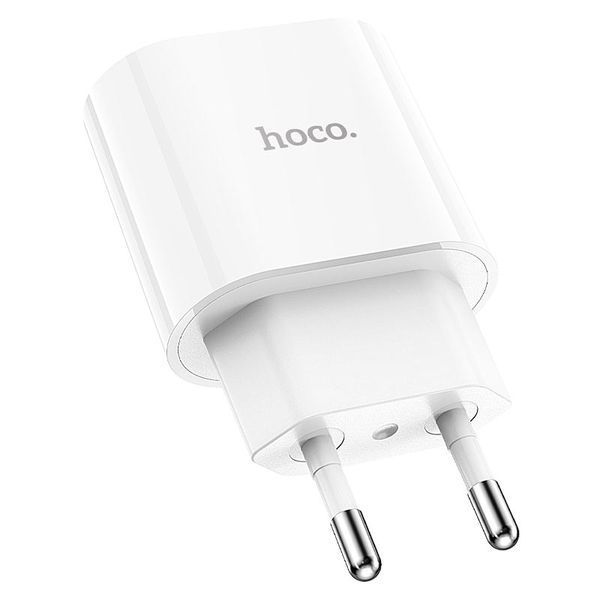 Сетевое зарядное устройство HOCO C94A Metro single port PD20W charger White