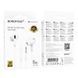 Навушники дротові BOROFONE BM100 Pro (3.5mm) White