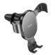 Автодержатель для телефона HOCO CA56 Plus Armor metal gravity car holder Black