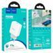 Мережевий зарядний пристрій HOCO C104A Stage single port PD20W charger White