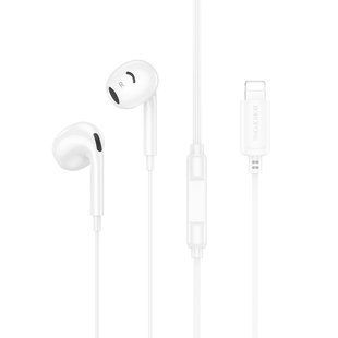 Наушники проводные BOROFONE BM96 (Lightning) White