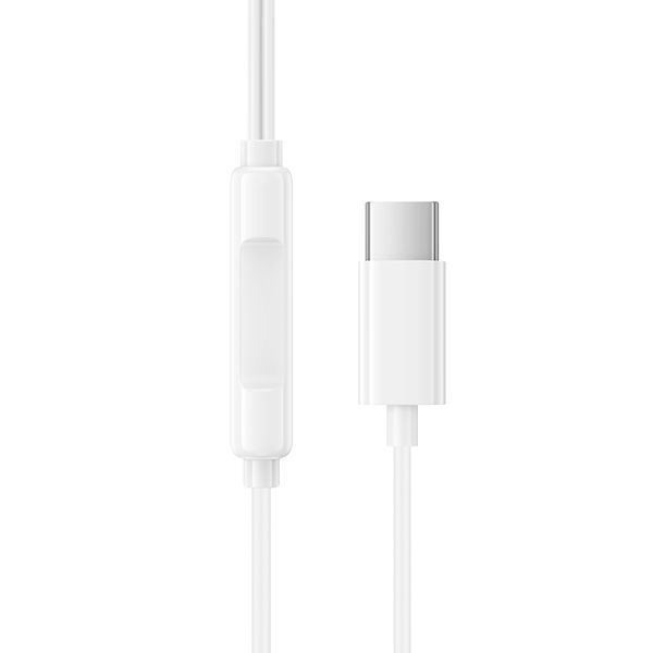 Наушники проводные BOROFONE BM100 Pro (Type-C) White