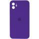 Чохол для смартфона Silicone Full Case AA Camera Protect for Apple iPhone 12 54,Amethist