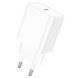 Сетевое зарядное устройство BOROFONE BA71A Power single Port PD20W charger White