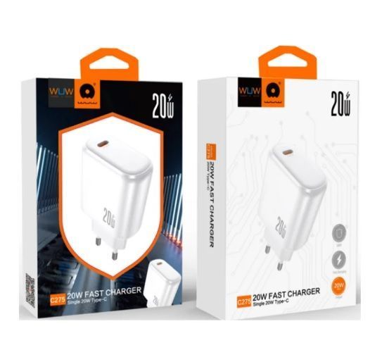 Сетевое зарядное устройство для WUW-C275 Type-C PD 20W