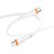 Кабель BOROFONE BX118 Esplendido 60W скачать data cable C to C White