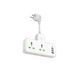 Сетевой удлинитель HOCO AC11A Voyage 2-position expansion socket(1C3A) (8.5 cm) White