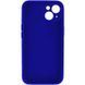 Чохол для смартфона Silicone Full Case AA Camera Protect for Apple iPhone 13 45,Shiny Blue